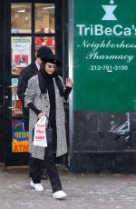 BELLA HADID Leaves a Pharmacy in New York 02/12/2019