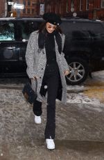 BELLA HADID Leaves a Pharmacy in New York 02/12/2019