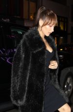BELLA HADID Leaves Michael Kors Immersive Experience in New York 02/05/2019