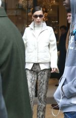 BELLA HADID Leaves Ralph Lauren Show in New York 02/07/2019