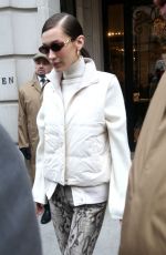 BELLA HADID Leaves Ralph Lauren Show in New York 02/07/2019