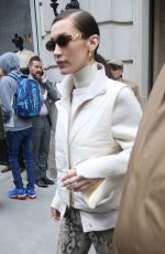 BELLA HADID Leaves Ralph Lauren Show in New York 02/07/2019