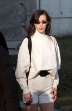 BELLA HADID Out and About in Milan 02/23/2019