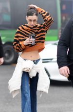 BELLA HADID Out in Milan 02/20/2019