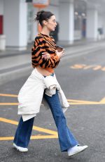BELLA HADID Out in Milan 02/20/2019
