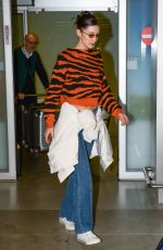 BELLA HADID Out in Milan 02/20/2019