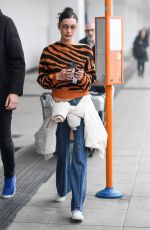 BELLA HADID Out in Milan 02/20/2019