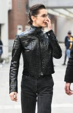 BELLA HADID Out in Milan 02/21/2019