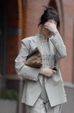 BELLA HADID Out in New York 02/06/2019