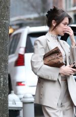 BELLA HADID Out in New York 02/06/2019