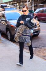 BELLA HADID Out in New York 02/10/2019