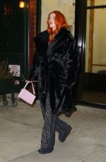 BELLA THORNE Leaves Her Hotel in New York 02/08/2019