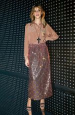 BENEDETTA PORCAROLI at Gucci Fashion Show at LFW in London 02/20/2019