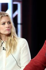 BETH BEHRS at The Neighborhood Panel ta TCA Winter Tour in Los Angeles 01/30/2019