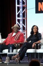 BETH BEHRS at The Neighborhood Panel ta TCA Winter Tour in Los Angeles 01/30/2019