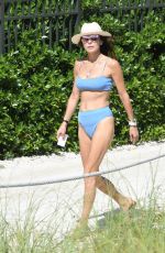 BETHENNY FRANKEL in Bikini at a Beach in Miami 02/23/2019