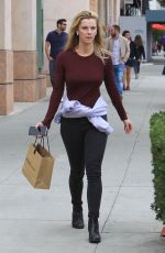 BETTY GILPIN Out Shopping in Beverly Hills 02/01/2019