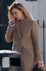 BILLIE PIPER Out and About in London 02/26/2019