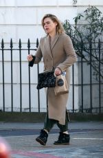 BILLIE PIPER Out and About in London 02/26/2019