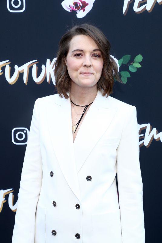 BRANDI CARLILE at Fem the Future Brunch at Ysabel in Los Angeles 02/08/2019