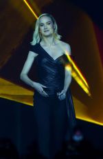 BRIE LARSON at Captain Marvel Talent Tour Fan Event in Singapore 02/14/2019