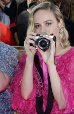 BRIE LARSON at Rodarte Fashion Show in San Marino 02/05/2019