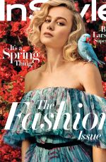 BRIE LARSON in Instyle Magazine, March 2019
