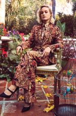 BRIE LARSON in Instyle Magazine, March 2019