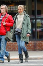 CAMERON DIAZ Out and About in New York 02/15/2019