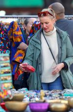 CAMERON DIAZ Out Shopping in New York 02/15/2019