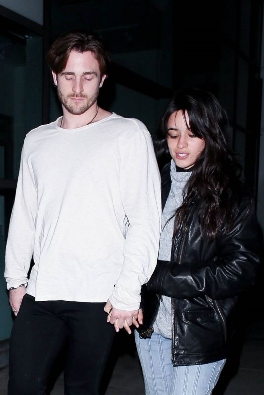 CAMILA CABELLO and Matthew Hussey Night Out in Hollywood 01/31/2019