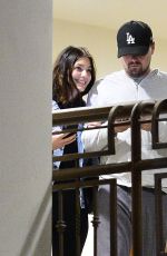 CAMILA MORRONE and Leonardo DiCaprio Out for Dinner in West Hollywood 02/07/2019