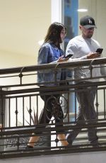 CAMILA MORRONE and Leonardo DiCaprio Out for Dinner in West Hollywood 02/07/2019