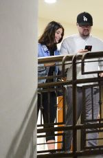 CAMILA MORRONE and Leonardo DiCaprio Out for Dinner in West Hollywood 02/07/2019