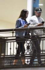 CAMILA MORRONE and Leonardo DiCaprio Out for Dinner in West Hollywood 02/07/2019