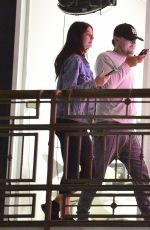 CAMILA MORRONE and Leonardo DiCaprio Out for Dinner in West Hollywood 02/07/2019