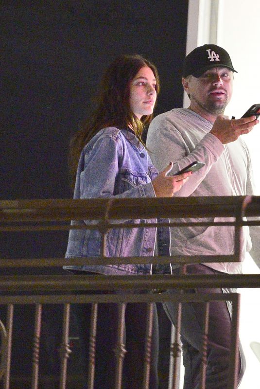 CAMILA MORRONE and Leonardo DiCaprio Out for Dinner in West Hollywood 02/07/2019