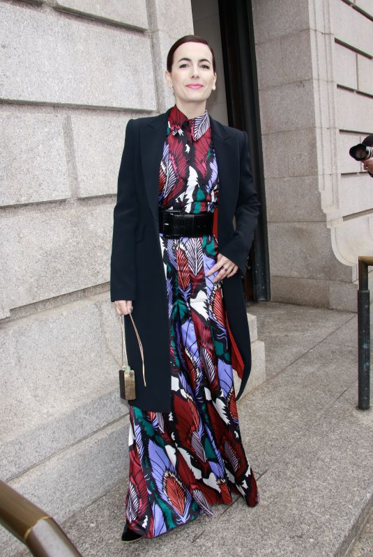 CAMILLA BELLE at Caroline Herrera Fashion Show in New York 02/11/2019
