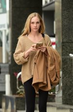 CANDICE ACCOLA Out for Lunch at Joan