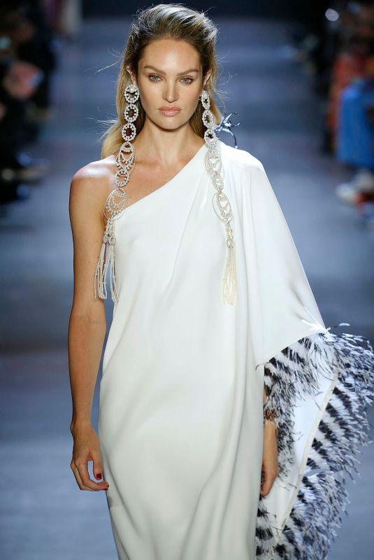 CANDICE SWANEPOEL at Prabal Gurung Runway Show at New York Fashion Week 02/10/2019