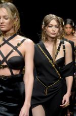 CANDICE SWANEPOEL at Versace Runway Show at Milan Fashion Week 02/22/2019