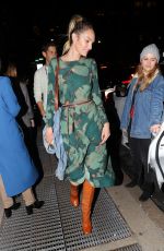 CANDICE SWANEPOEL Leaves Prabal Gurung Fashion Show in New York 02/10/2019