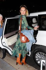 CANDICE SWANEPOEL Leaves Prabal Gurung Fashion Show in New York 02/10/2019