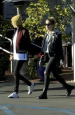 CARA DELEVINGNE and ASHLEY BENSON at Fred Segal in West Hollywood 02/06/2019