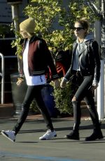 CARA DELEVINGNE and ASHLEY BENSON at Fred Segal in West Hollywood 02/06/2019