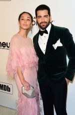 CARA SANTANA and Jesse Metcalfe at Elton John Aids Foundation Oscar Party in Hollywood 02/24/2019