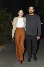 CARA SANTANA and Jesse Metcalfe Out in Los Angeles 02/05/2019