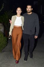 CARA SANTANA and Jesse Metcalfe Out in Los Angeles 02/05/2019