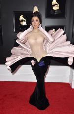 CARDI B at 61st Annual Grammy Awards in Los Angeles 02/10/2019
