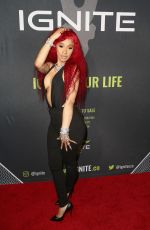 CARDI B at Ignite Angels and Devils Pre-valentine